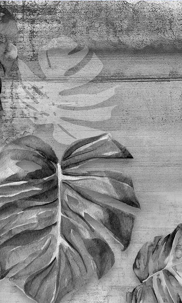concrete tropical restaurant wallpaper