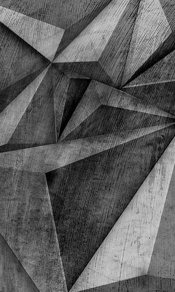 geometric home office wallpaper