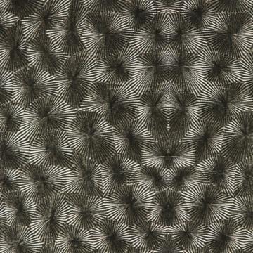 Dark Black & White Star Burst Mural Wallpaper M8938