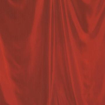 Red Faux Curtain Wallpaper SR1126