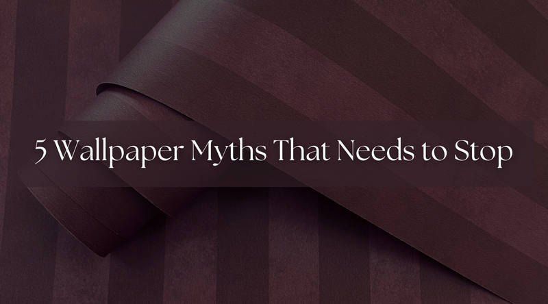 5 Wallpaper Myths That Needs to Stop