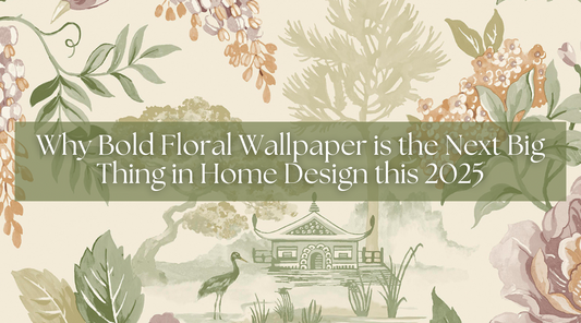 Why Bold Floral Wallpaper is the Next Big Thing in Home Design this 2025