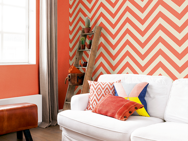 Stylish Striped Wallpaper For Small Rooms