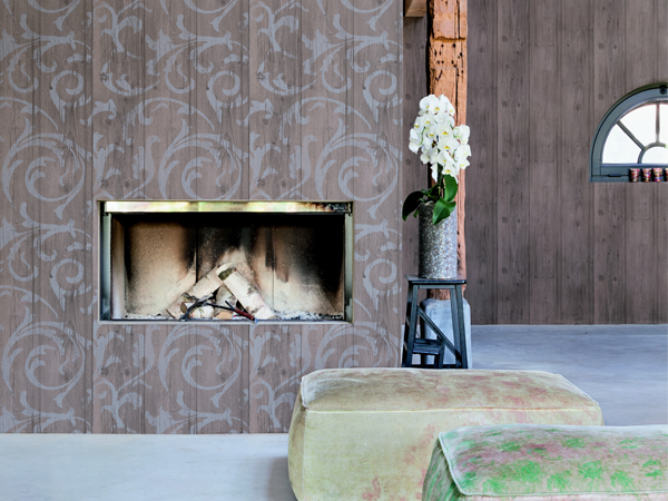 Fearless Designing with Damask Wallpaper