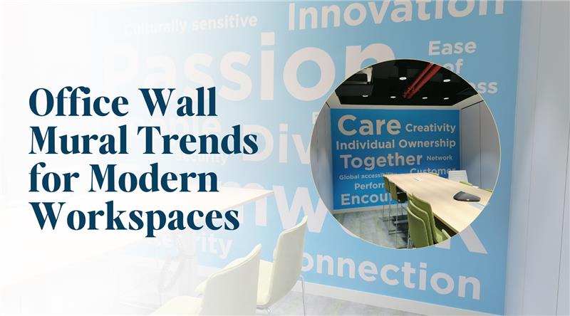 Office Wall Mural Trends for Modern Workspaces