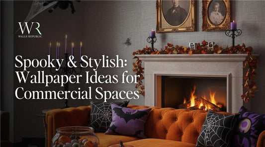 Spooky & Stylish: Wallpaper Ideas for Commercial Spaces