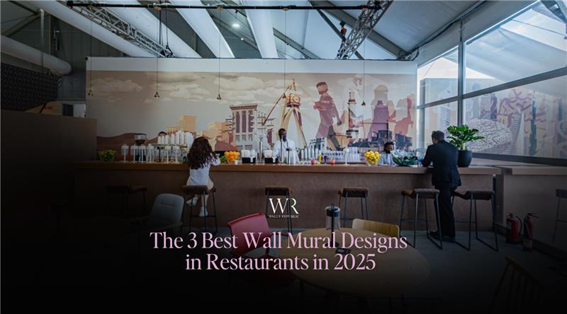 The 3 Best Wall Mural designs in restaurants in 2025.