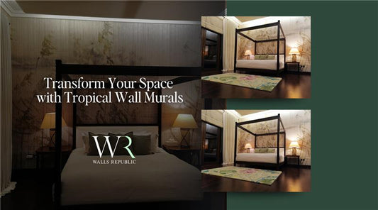 Transform Your Space with Tropical Wall Murals