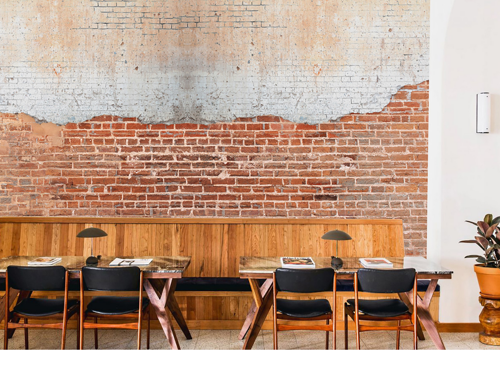 Brick vs. Concrete Murals; 2022 Top Wallpaper Choice