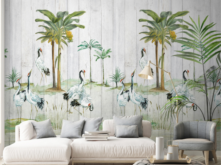Get the Look: Dreamy Tropical Wallpaper Collection from Walls Republic