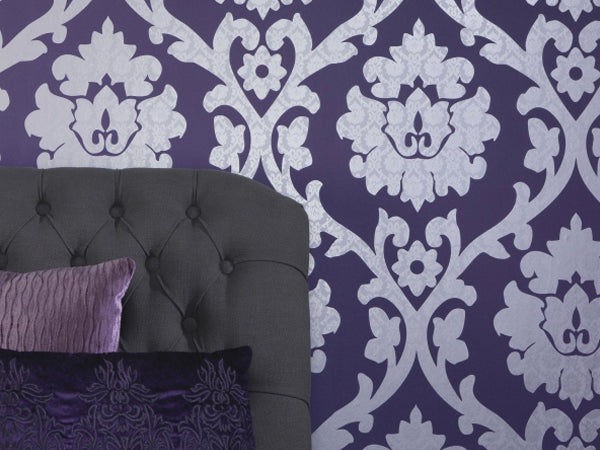 The Best 6: Tone on Tone Damask Wallpapers