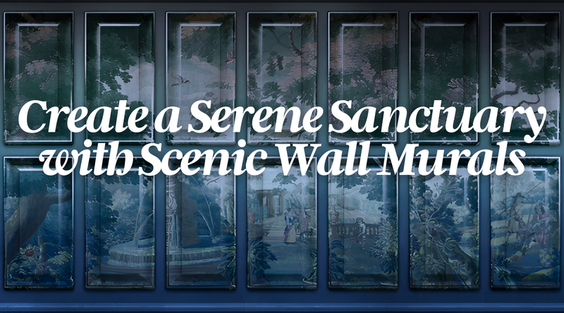 Create a Serene Sanctuary with Scenic Wall Murals