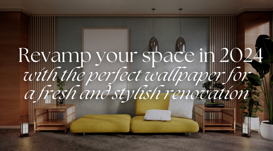 Revamp your space in 2024 with the perfect wallpaper for a fresh and stylish renovation