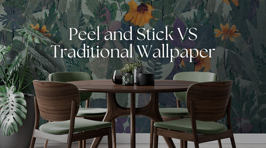 Peel and Stick VS Traditional Wallpaper Adhesive