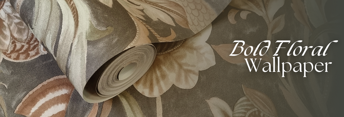 Bold Floral Wallpaper