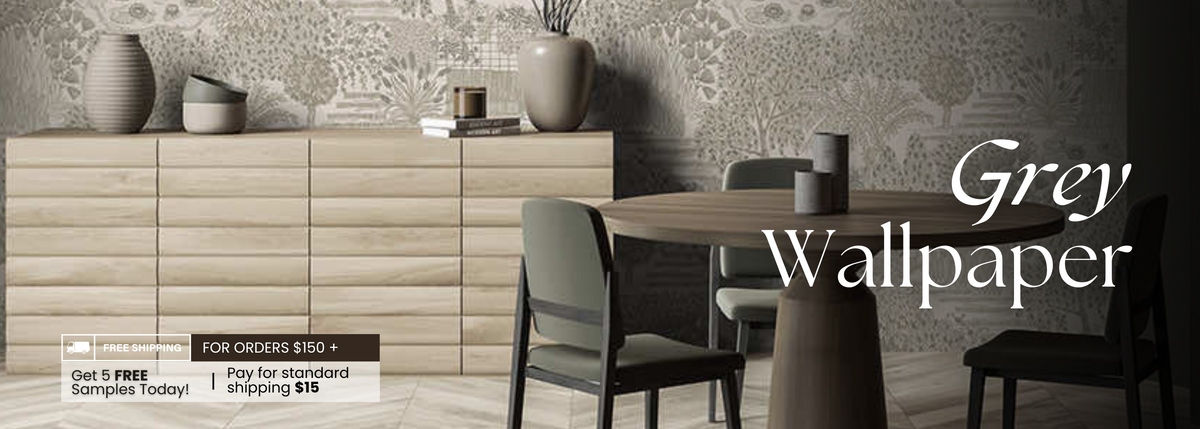 Grey Wallpaper Collection - Contemporary, Flexible and Classic.