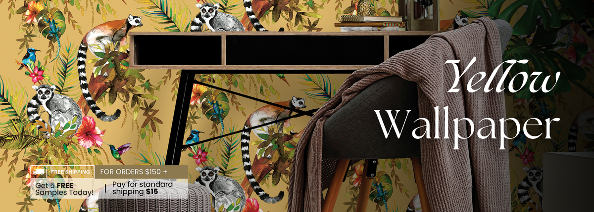Shop Yellow Wallpaper Collection