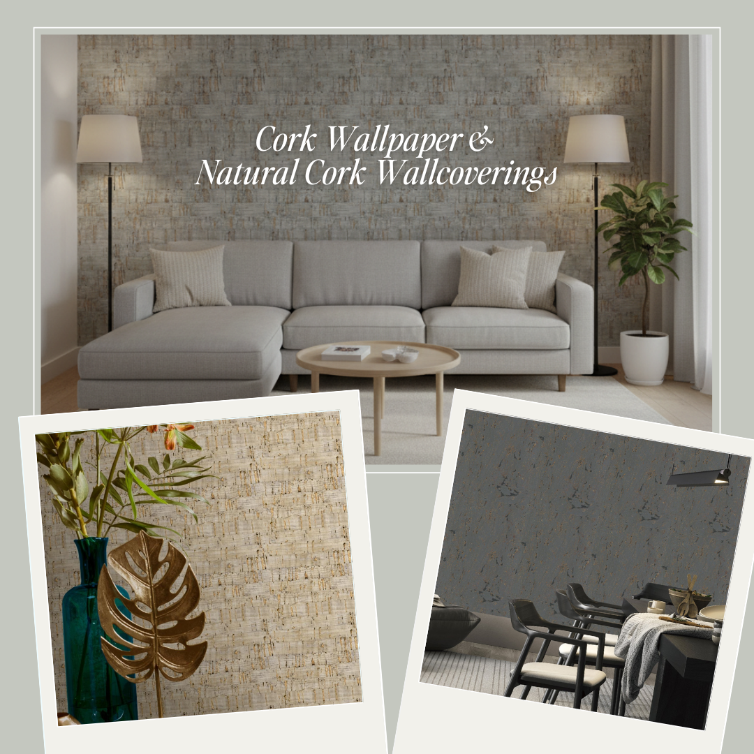 Cork Wallpaper & Natural Cork Wallcoverings