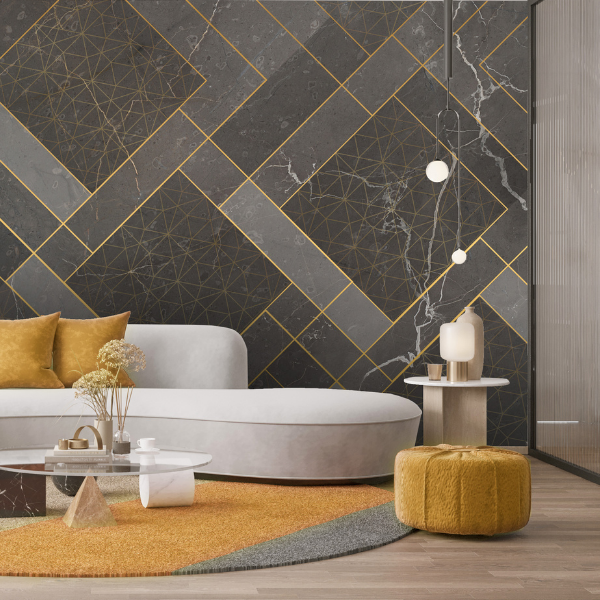 Geometric Murals: Perfect for Modern Interiors