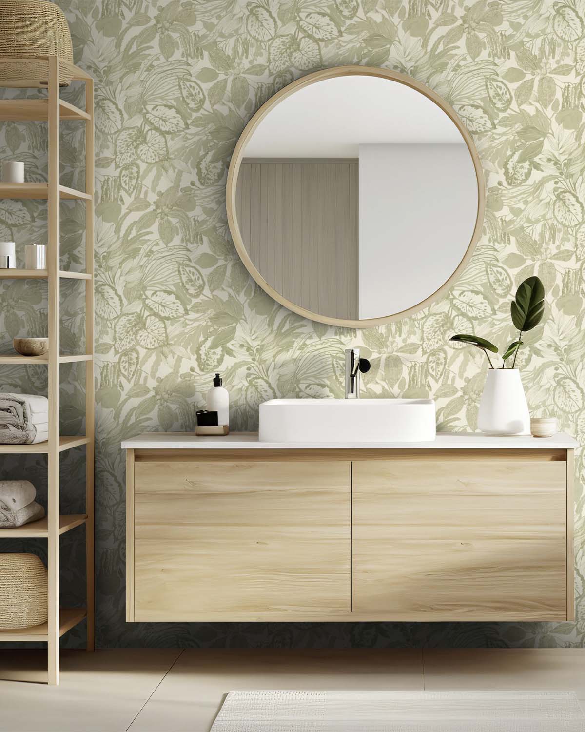 Bathroom Wallpaper