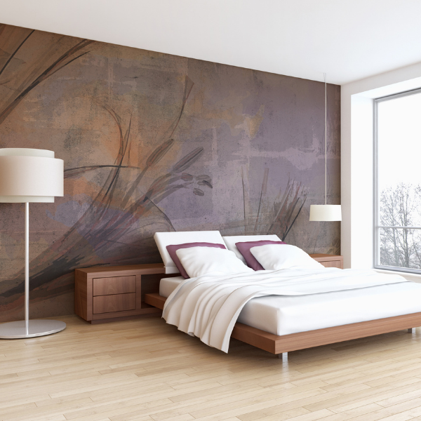 bedroom wallpaper mural