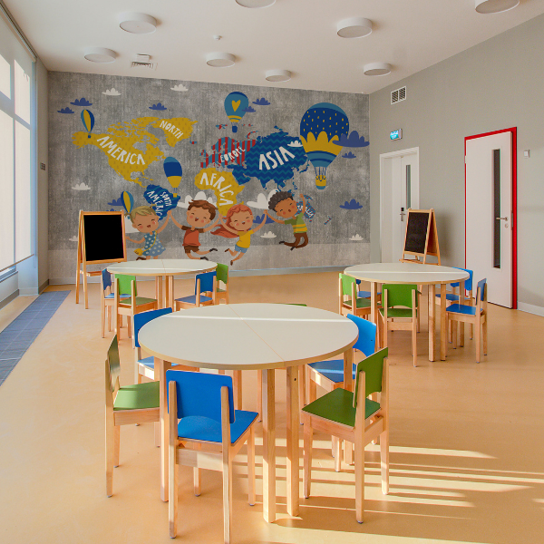 daycare wallpaper murals