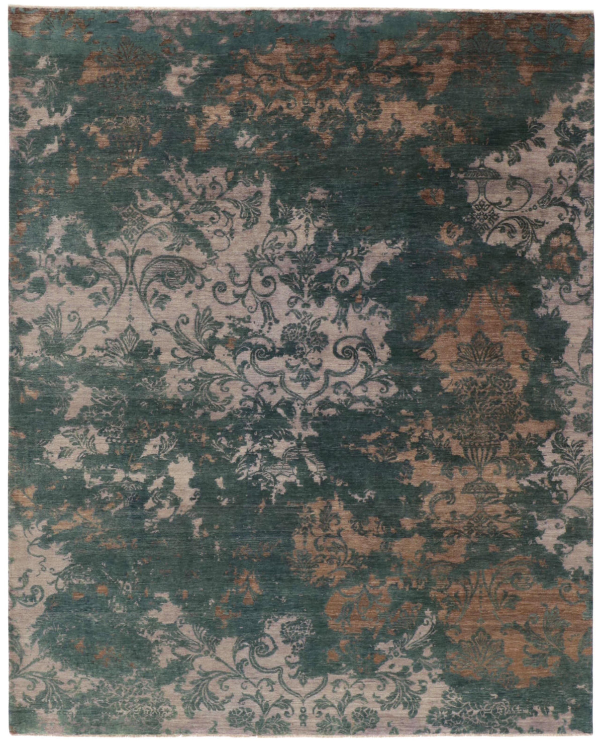 Damask Rug Collection | Hand-Knotted Superior Quality Rugs from Kashmir251 cm x 307 cm