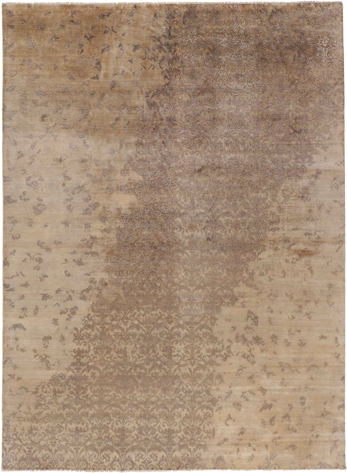 Hand Knotted Kashmir Rugs - Elegant Choices in The Damask Collection295 cm x 399 cm