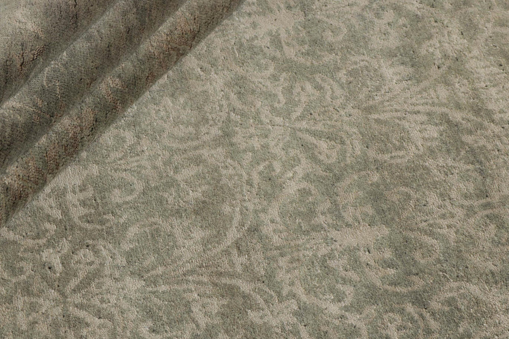 Timeless Patterns in Hand Knotted Kashmir Rugs - The Damask Collection245 cm x 302 cm