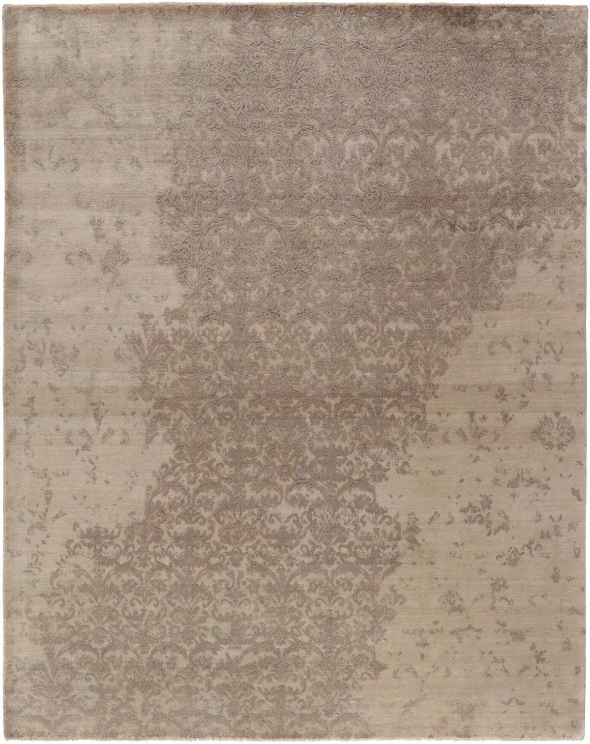 Timeless Designs with The Damask Collection - Hand Knotted Rugs from Kashmir250 cm x 307 cm