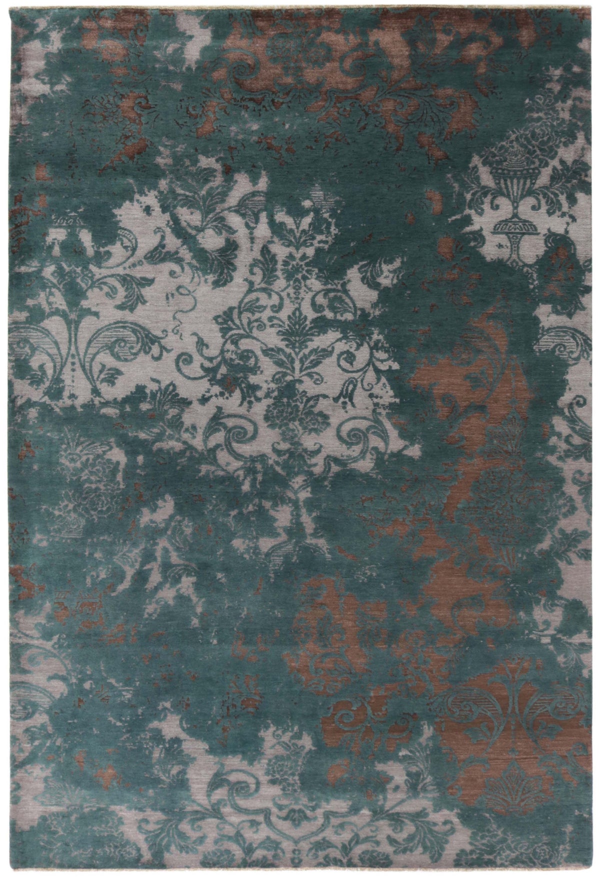 Elegant Hand Knotted Kashmir Rugs - Discover The Damask Collection205 cm x 300 cm