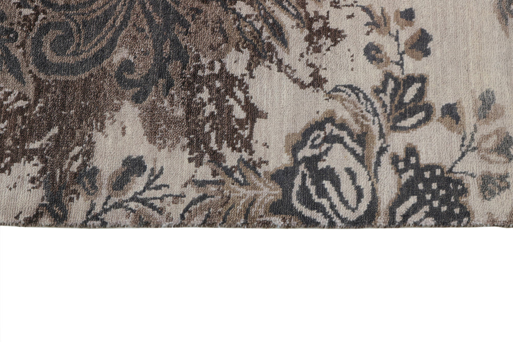 The Damask Collection: Premium Hand Knotted Kashmir Rugs for Your Living Room198 cm x 300 cm