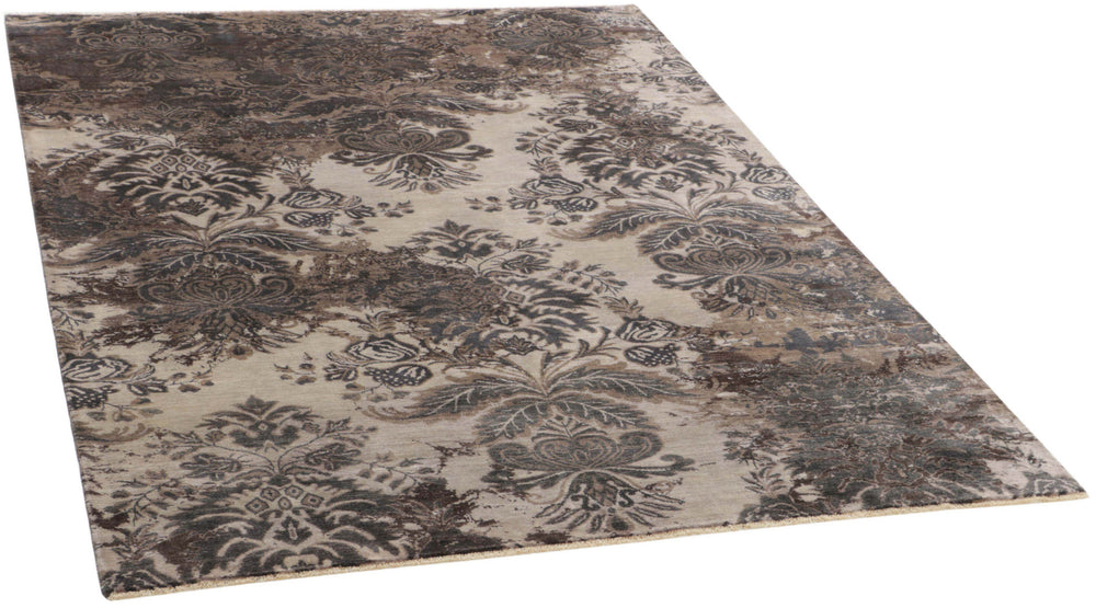 The Damask Collection: Premium Hand Knotted Kashmir Rugs for Your Living Room198 cm x 300 cm