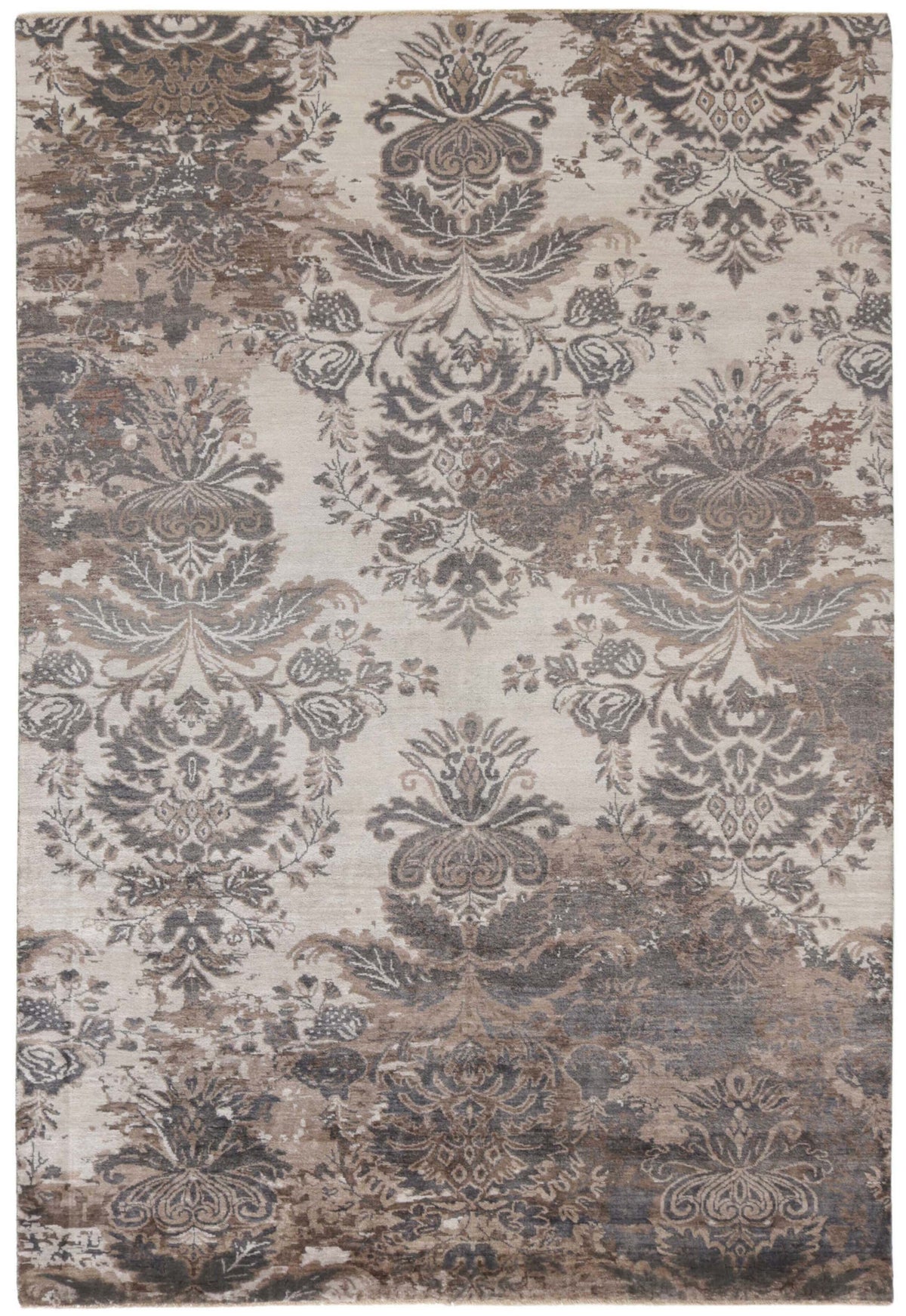 Discover The Damask Collection: Hand Knotted Kashmir Rugs for Every Room201 cm x 300 cm