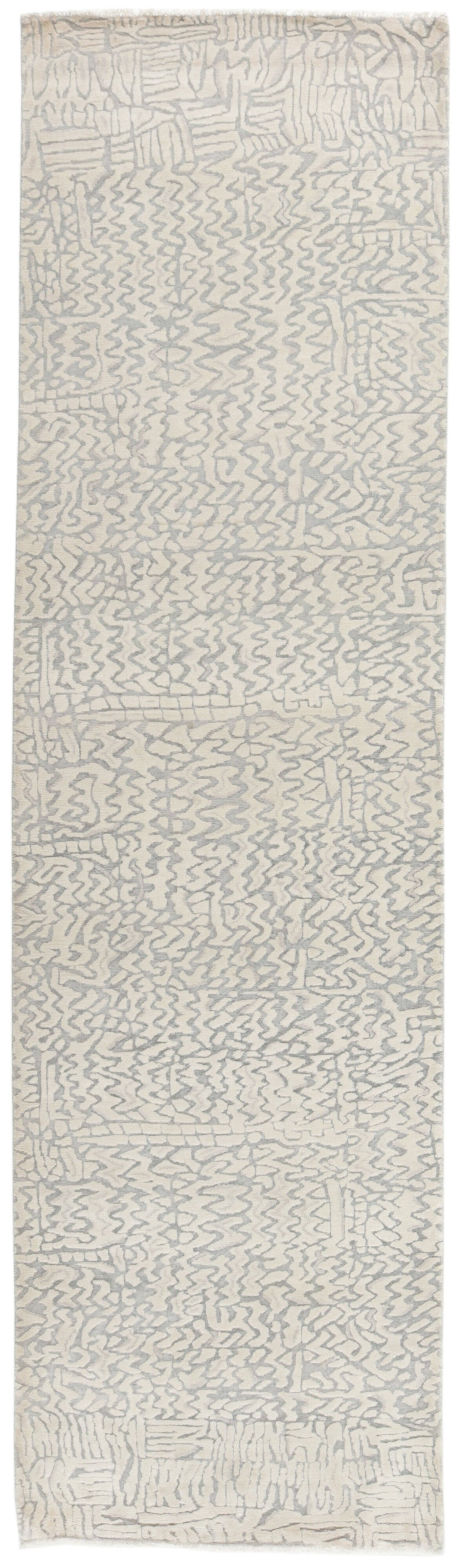 The Damask Collection: Hand Knotted Kashmir Rugs with Classic Patterns84 cm x 304 cm