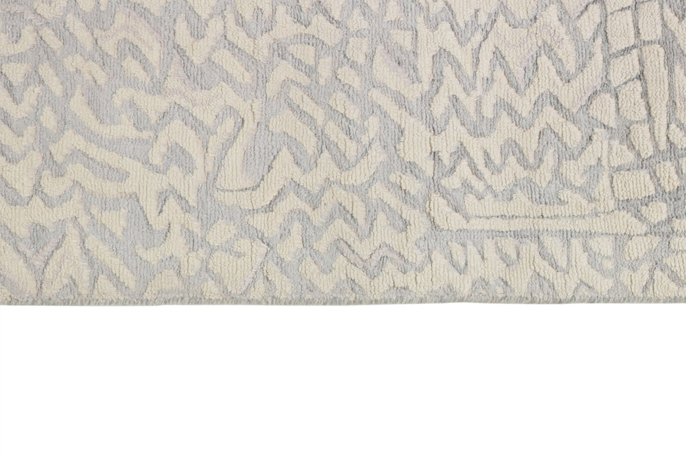 Premium Hand Knotted Kashmir Rugs - Timeless Beauty in The Damask Collection83 cm x 251 cm