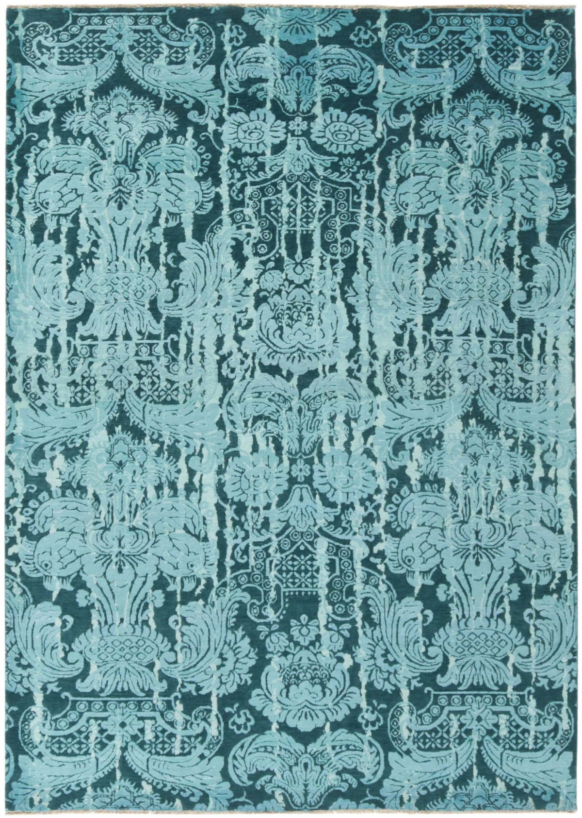 Timeless Hand Knotted Kashmir Rugs - Explore The Damask Collection175 cm x 247 cm