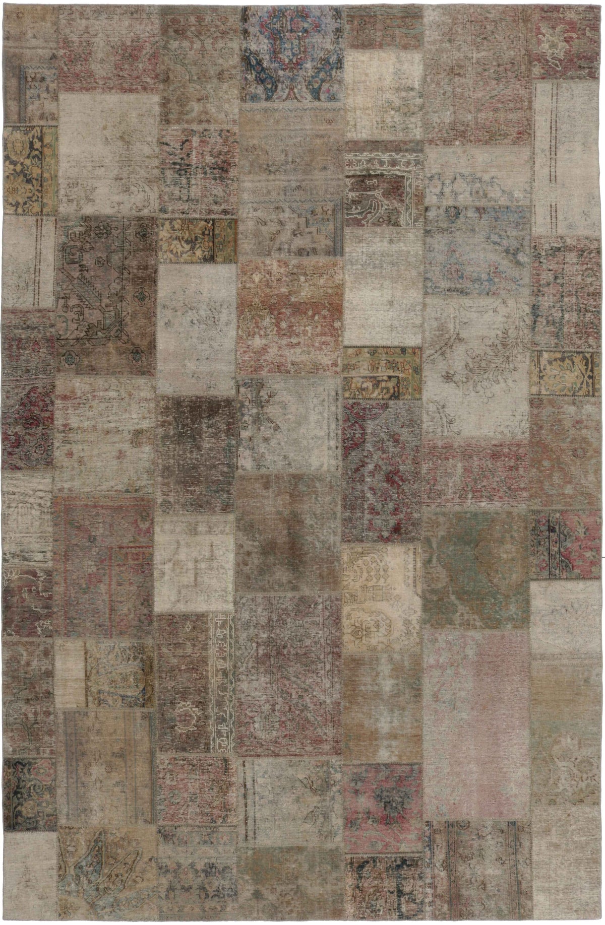 Vintage Royal Patchwork Rugs | Antique Persian Handcraft250 cm x 400 cm