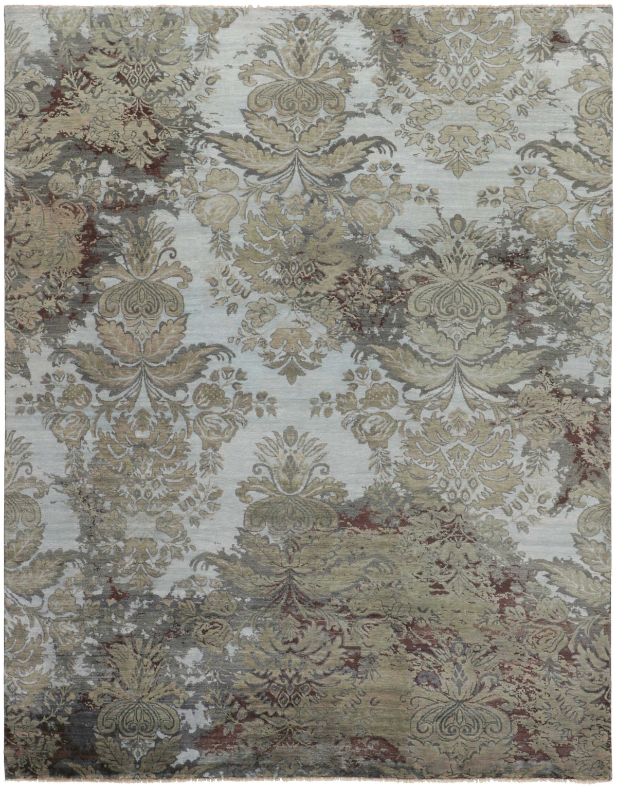 The Damask Collection: Premium Hand Knotted Kashmir Rugs for Classic Interiors249 cm x 305 cm