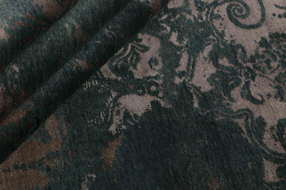 Classic Hand Knotted Kashmir Rugs - Discover The Damask Collection355 cm x 260 cm
