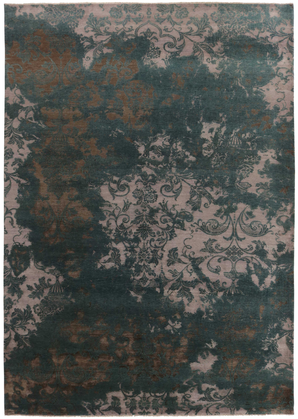 Classic Hand Knotted Kashmir Rugs - Discover The Damask Collection355 cm x 260 cm