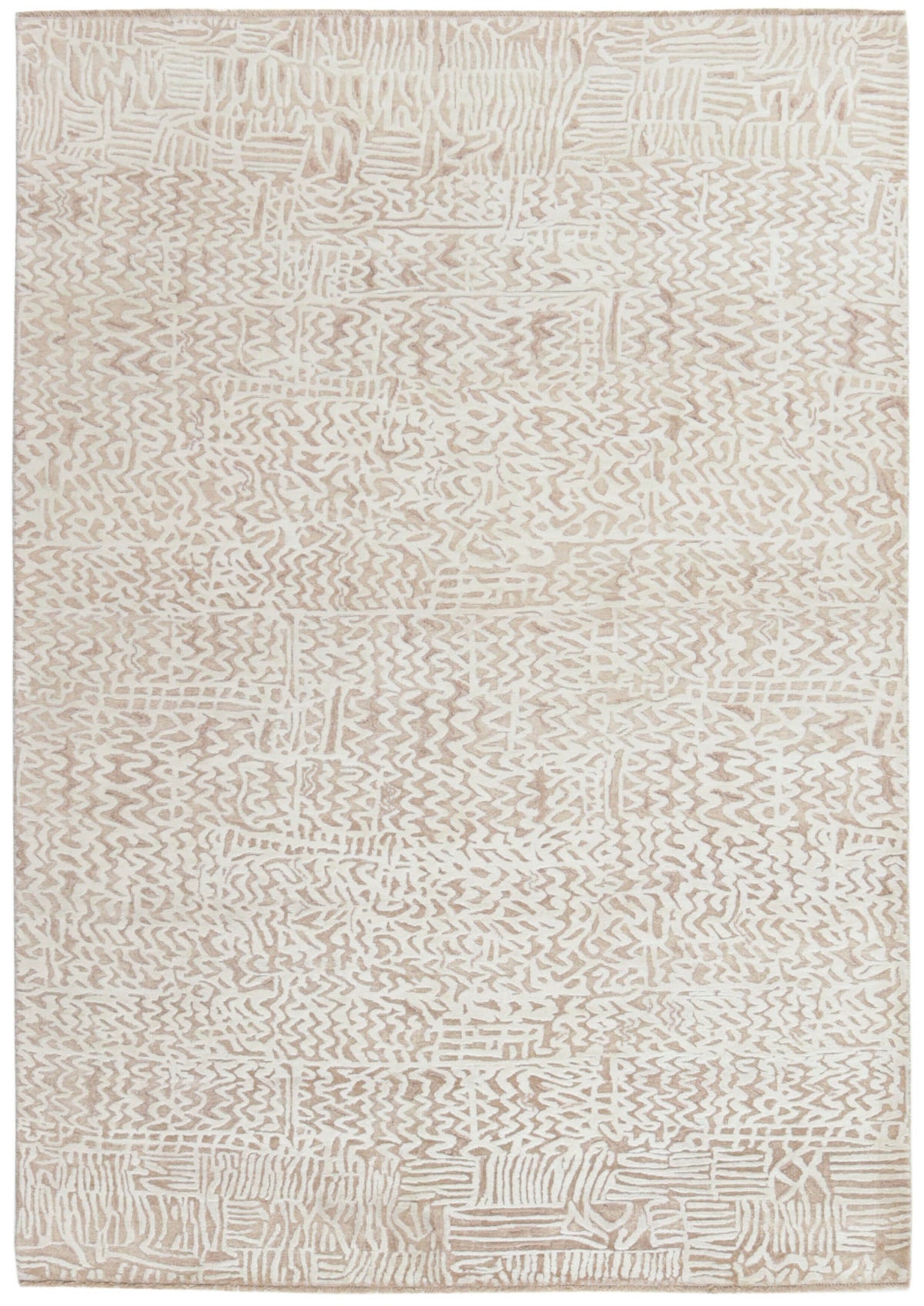 Elegant and Timeless Hand Knotted Rugs - The Damask Collection from Kashmir174 cm x 247 cm