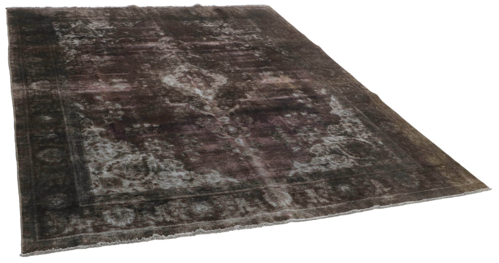 Vintage Royal Collection: Antique Persian Hand-Knotted Rugs in Stonewashed, Recoloured Finishes294 cm x 386 cm