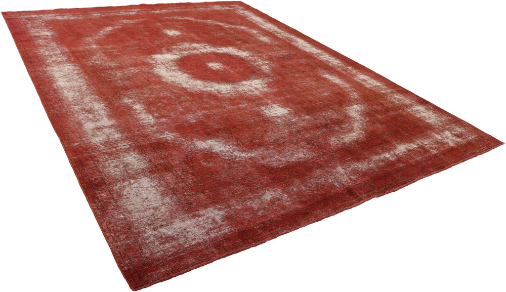 Vintage Royal Collection: Antique Persian Hand-Knotted Rugs in Stonewashed, Recoloured Finishes300 cm x 396 cm