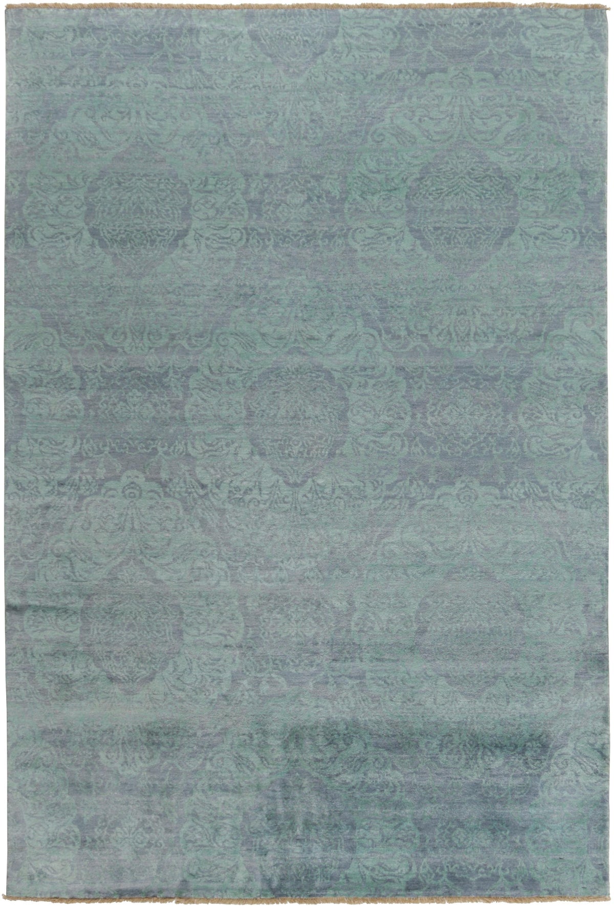 Kashmir's Best Hand Knotted Rugs - The Damask Collection for Luxurious Homes164 cm x 240 cm