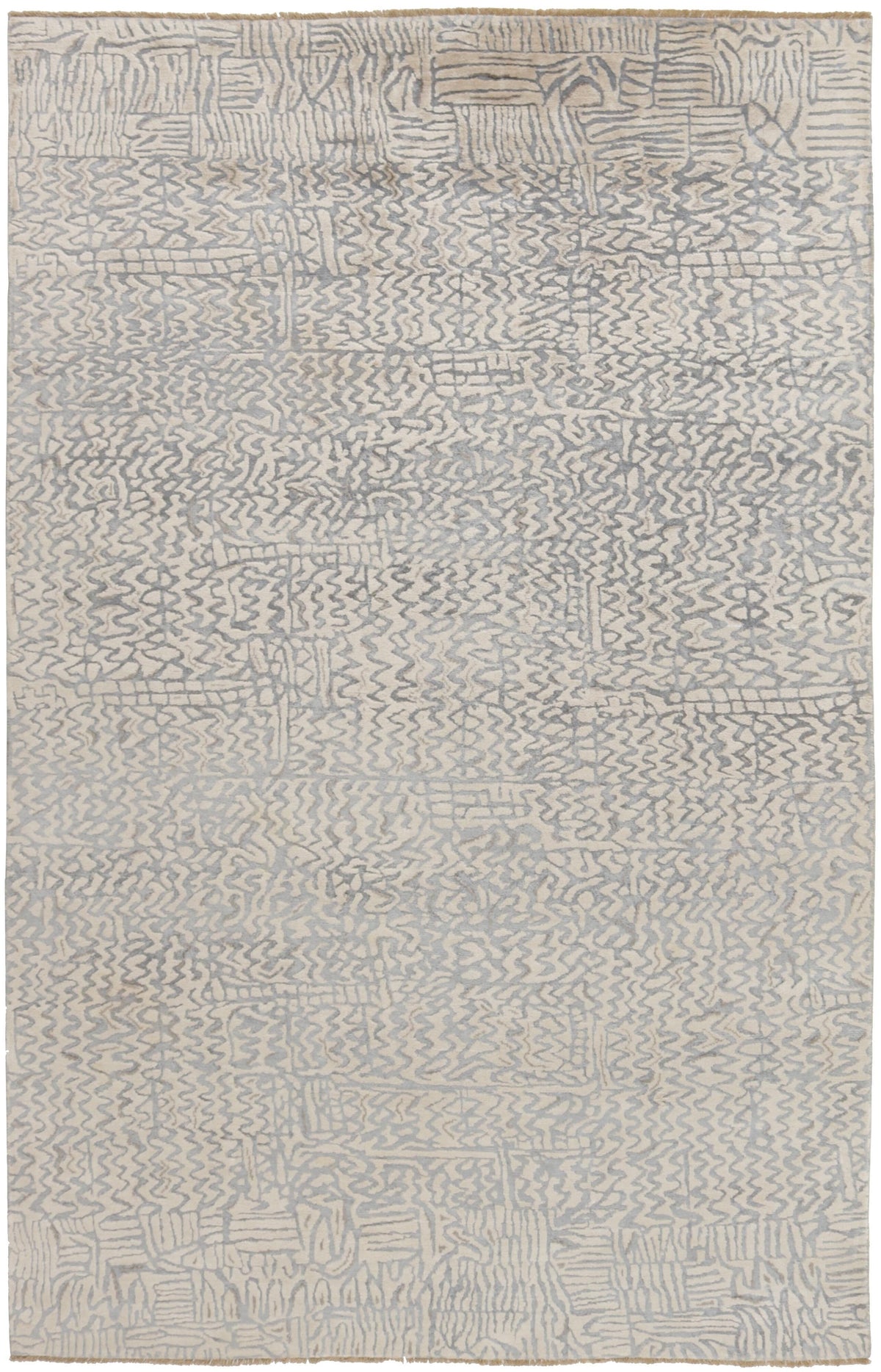 Hand Knotted Kashmir Rugs with Timeless Designs - The Damask Collection167 cm x 258 cm