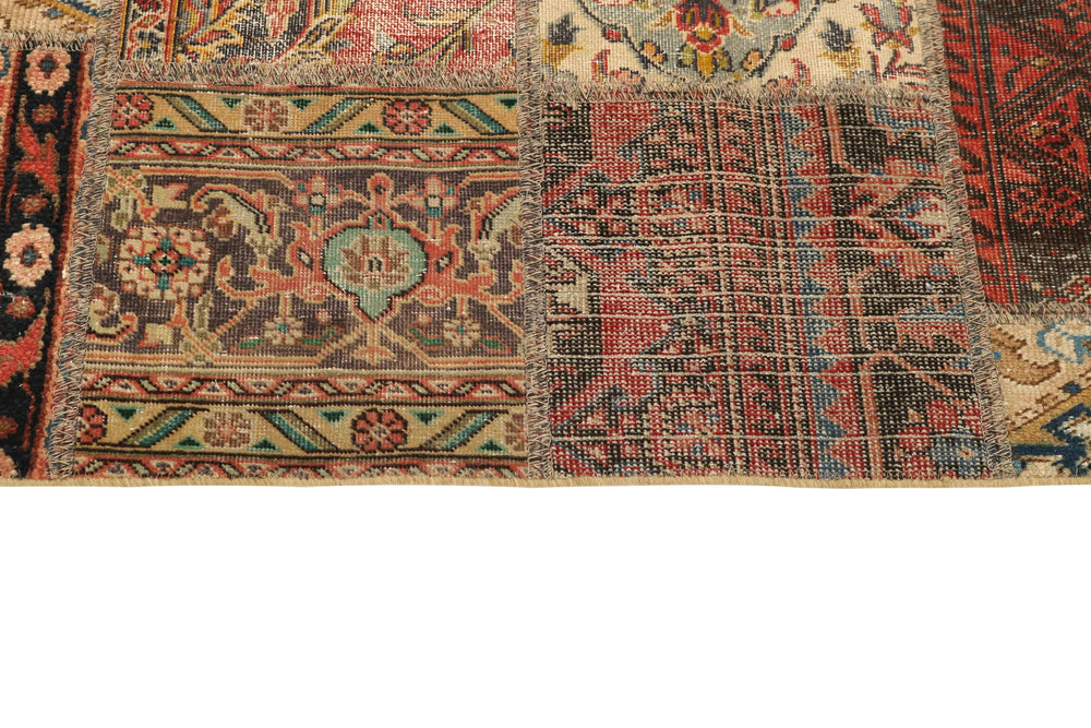Vintage Royal Patchwork Rugs | Antique Persian Handcraft165 cm x 235 cm
