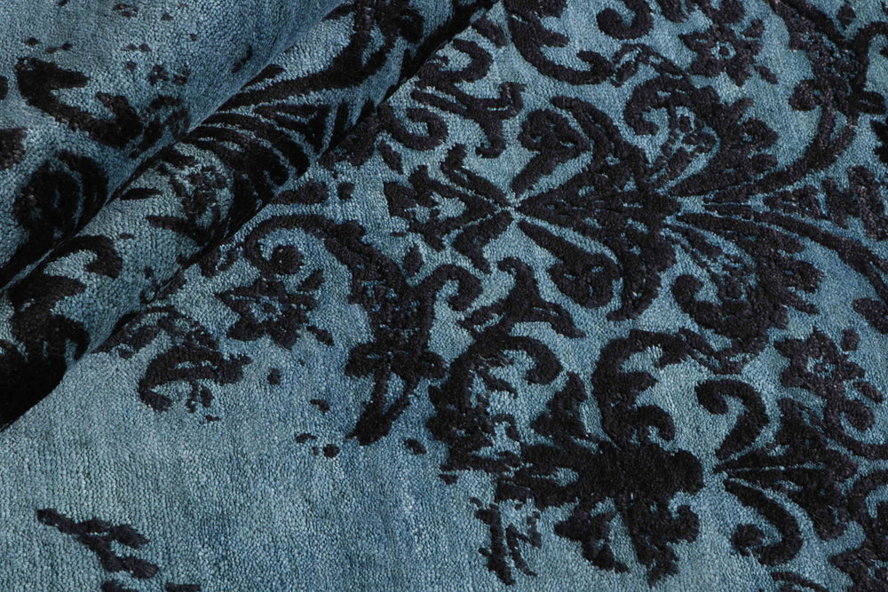 Timeless Hand Knotted Kashmir Rugs - The Damask Collection for Stylish Spaces168 cm x 240 cm