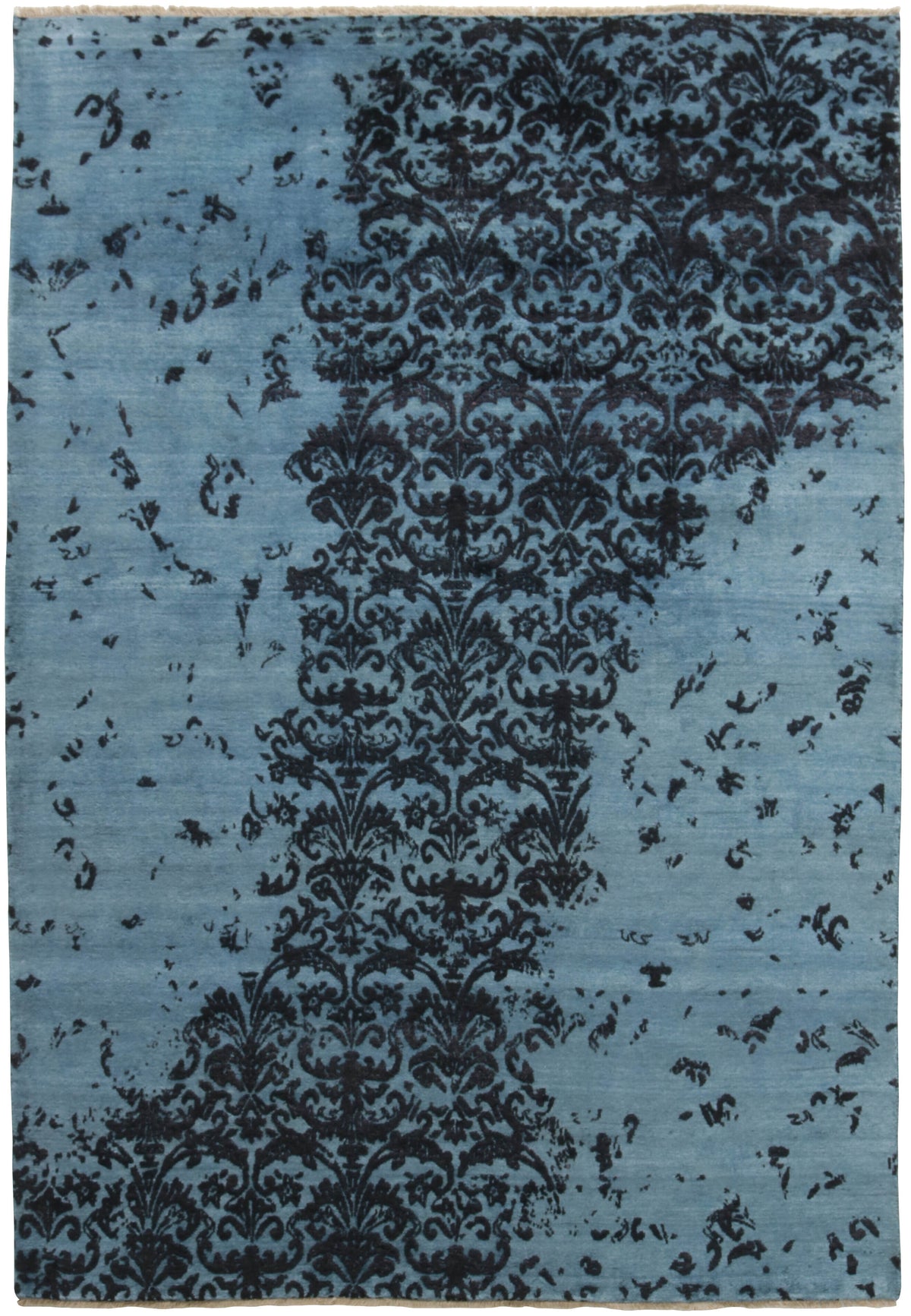 Timeless Hand Knotted Kashmir Rugs - The Damask Collection for Stylish Spaces168 cm x 240 cm