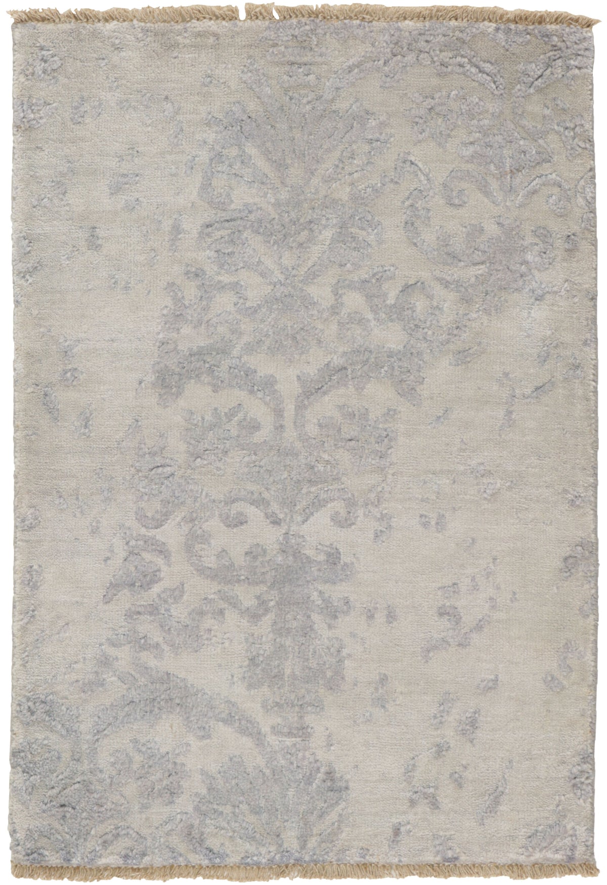 The Damask Collection: Elegant Hand Knotted Kashmir Rugs for Stylish Homes60 cm x 90 cm